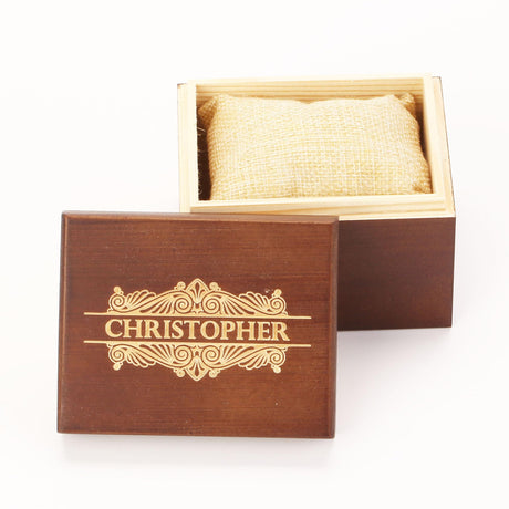 Awerise Personalized Engraved Wood Watch Box for Men, Custom Watch Case, Watch Organizer, Groomsman Gifts Awerise