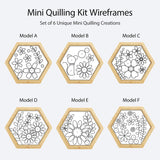 Paper Quilling Kits with 28 Colors 700 Strips 3MM Quilling Papers 6 Pcs Quilling Tool DIY Hub