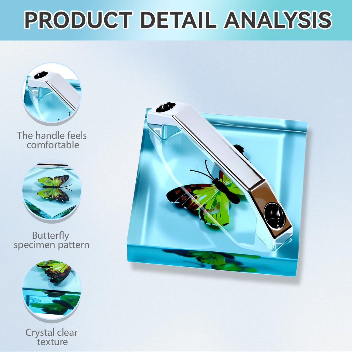 HTV Cooling Block for T Shirt, Cooling Block for Heat Press, 4"x4" Cooling Fast, Heat Press Accessories and Supplies, DTF Sublimation Vinyl, Heat Transfer Paper Luxiys