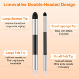 30pcs Blending Stumps for Drawing Sketch Drawing Tools with Blending Sponge Pens Sandpaper Pencil Sharpener Blending Sticks for Beginner Drawing Art Blenders Charcoal Sketch Drawing HaiFafafaing