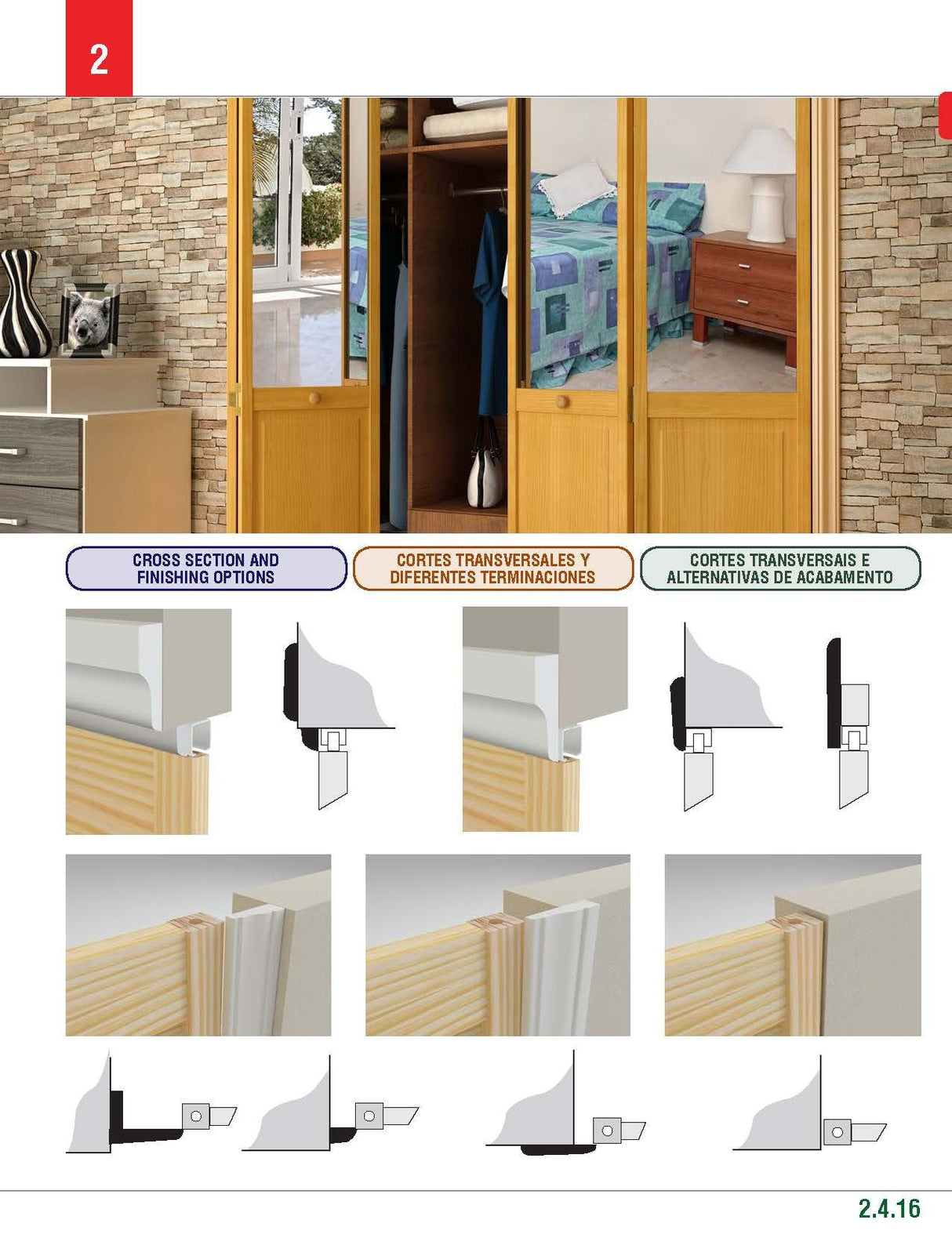 Kimberly Bay Closet Door, Bi-fold, Louver Panel Plantation (24x80) Kimberly Bay