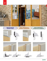 Kimberly Bay Closet Door, Bi-fold, Louver Panel Plantation (24x80) Kimberly Bay