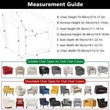 SearchI Waterproof Club Chair Slipcover Stretch Barrel Chair Covers Jacquard Tub Chair Slipcovers Spandex Armchair Sofa Cover Removable Couch Furniture Protector Arm Chair Cover for Living Room（Beige） SearchI