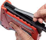 Arrow ET501C Cordless 5-In-1 Professional Staple and Nail Gun, Battery Powered Wire Stapler and Brad Nailer for Upholstery, Framing, Roofing, Crafts, Fencing, Cable, Black/Red Arrow