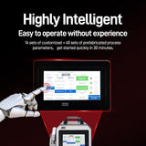 WTTTOOLS Laser Welding Machine 1200 W (0.874mW) 2-in-1 Air Cooled Laser Welder Portable Welder 220V Handheld Fiber Welder Gun Class 2 with Auto Wire Feeder for Metal Stainless Steel Aluminum Copper WTTTOOLS