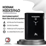 Kodiak Gun Safe for Rifles & Pistols | KBX5940 by Rhino Metals with New SafeX Security System | 57 Long Guns & 8 Handguns | 40 Minute Fire Protection | Door Organizer for Handguns & Ammo | 573lbs Kodiak