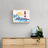 Uniquilling Quilling Kits Paper Quilling Kit for Adults Beginner, 8 * 10 in Paper Filigree Painting Kits, DIY Kits for Adults with Quilling Tools, Modern Wall Art for Living Room Uniquilling