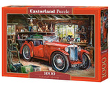 CASTORLAND 1000 Piece Jigsaw Puzzle, Vintage Garage, Automobile, Classic car, Adult Puzzle, Castorland C-104574-2 Castorland