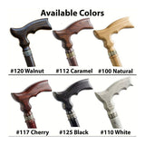 Custom Solid Wooden Walking Stick - Stylish Hand Carved Wooden Canes for Men - Unique Knob Cane (Nutcracker) Asterom