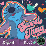 Ceaco - Disney - Stitch - Sweet Thing - Glow in The Dark - 100 Piece Jigsaw Puzzle Ceaco