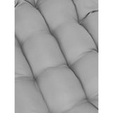 Yechen Egg Swing Chair with Stand, Rattan Wicker Hanging Egg Chair for Indoor Outdoor Bedroom Patio Hanging Basket Chair Hammock Chair with Aluminum Steel Frame, UV Resistant Cushion 350lbs Capacity Yechen