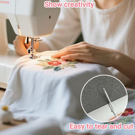 JIYUANCH- 24 Options- 24PCS Embroidery Puffy Foam 6″x9″ Large Size 2MM Creating 3D Embroidery Effect for Caps, Garments, Jackets, Bags, Backpacks and More - Multi Colors JIYUANCH