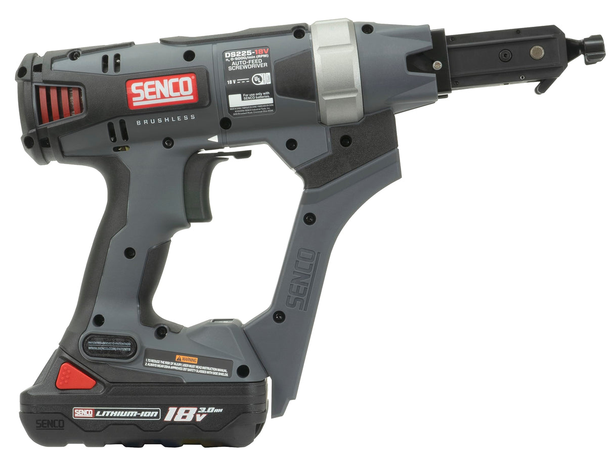 Senco DURASPIN DS225-18V 2" 5000 RPM Cordless Auto-Feed Screw Driver 10A0002N Senco
