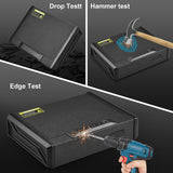 Garvee Gun Safe, Biometric Gun Safe for, Gun Safe, Handgun Safe 3 Ways Quick Access Fingerprint Gun Safe, Sturdy Safe, Gun Lock Safe Box with USB-C Port for Home, Bedside, Desk, Car Garvee