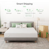 Novilla Mattress Cal King Size, 10 Inch Foam Mattress in a Box, Support Foam with Skin Friendly Cover for a Dry, Clean & Comfortable Sleep, Tight Top Mattress Cal King with Medium Plush Feel Novilla