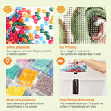 Anuver Full Drill Diamond Art Turtle Kits for Beginner, Love DIY Diamond Painting Kits for Home Wall Decor, 12x12 Inch, Diamond Painting Kits for Adults Anuver