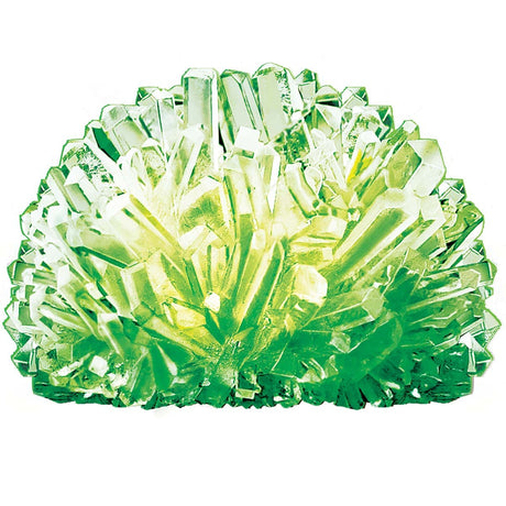 4M Glow Crystal Growing Kit - Grow a DIY Crystal Experiment Specimen, A Great Educational STEM Toys Crystal Making Gift for Kids & Teens, Boys & Girls 4M