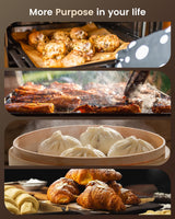 Parchment Paper Sheets, 9x13 In Non-Stick Precut Baking Parchment for Baking, Grilling, Air Fryer, Steaming, and More (Unbleached) - Quarter Sheet Size, Perfect for Bread, Cakes, Cookies, 100PCS Amfocus