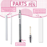 Cupoita Sublimation Pens Blank No Clip With Shrink Wrap,Heat Transfer Sublimation Ballpoint Pen, Aluminum Customized Pen, Personalized Pen For Christmas Diy Office School Stationery Supplies (10 Pack) Cupoita