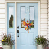 Phoenix Diamond Art Hanging Kits for Adults, Diamond Painting Pendant Kits, DIY Acrylic 5D Special Shaped Crystal Diamonds Gem Art Painting Ornament for Home Wall Decor Gift 8x8 Inch Genius maker