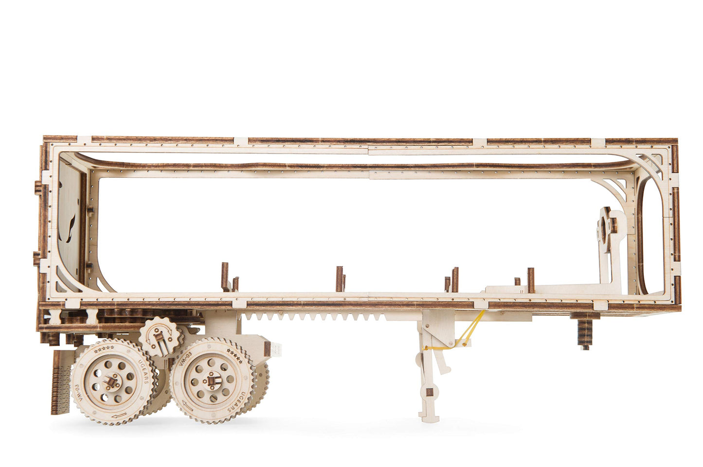 UGEARS Trailer for Heavy Boy Truck VM-03 Self-Assembling 3D Wooden Model - WoodArtSupply