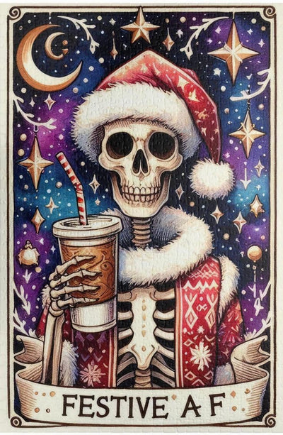 EIBEILI Skull Diamond Art Kits for Adults,5D Moon Diamond Painting Kits for Beginners,DIY Star Round Full Drill Painting with Gem Art Craft Kits for Home Wall Decor 12x16inch