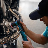 AUTIWOZ Cordless Mini Car Polisher, RO/DA Mini Polisher for Car Detailing, Waxing, Polishing, Scratch Removing, 6 Variable Speed Car Polishing Kit, 2 Pcs 12V 2000mAh Li-ion Batteries, Kit 1 AUTIWOZ