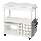 iVyne Craft Cart, Ultimate Organization & Storage Table for Cricut/Silhouette, Craft Table with Storage, Workstation for Accessories, iVyne Berry, Vinyl Rolls, and More - White iVyne
