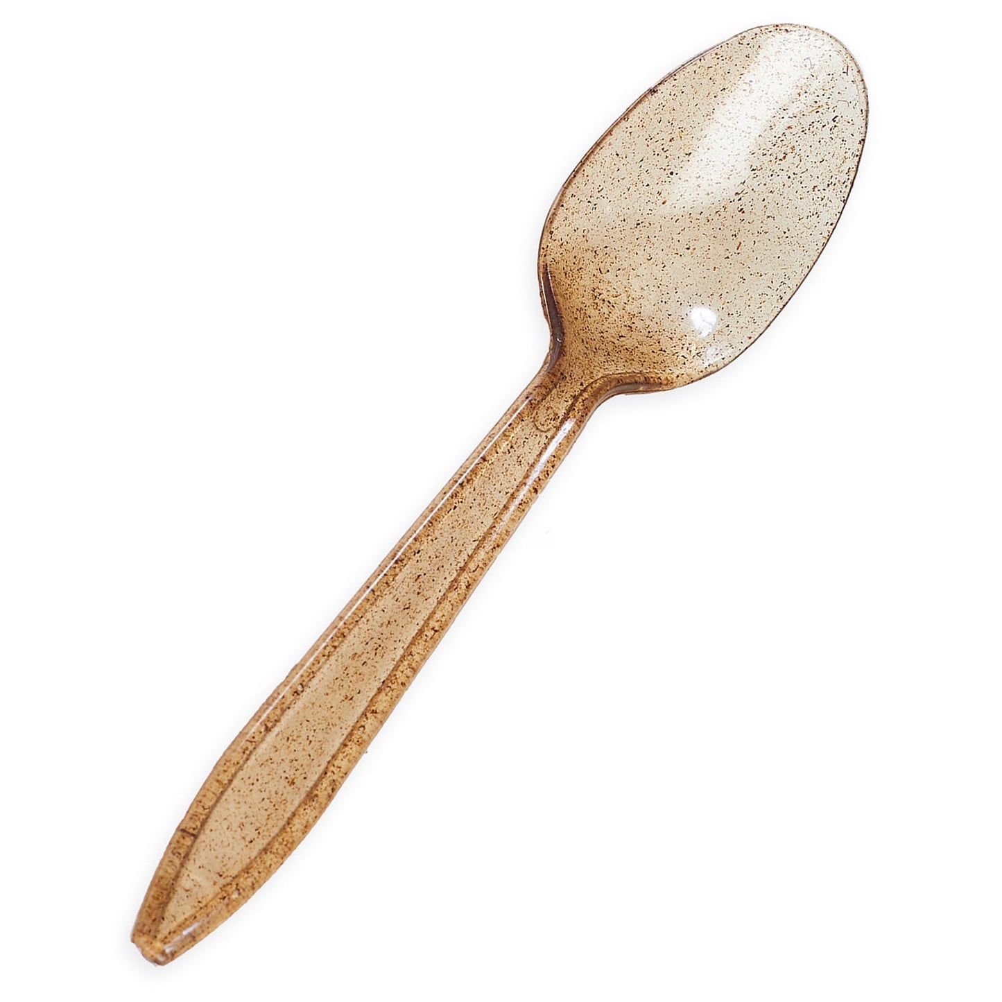 Sustainable Agave Co - Agave Fiber Spoons - 24 Count - Biodegradable, Plant-Based, Made With Upcycled Materials - Brown, Bulk