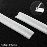 TriMold Peel and Stick Chair Rail Molding, Self-Adhesive Wall Trim for Home Decoration & Wall Protection, 9.8ft x 1.6in Trimold