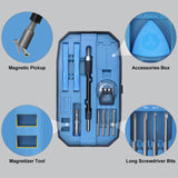 STREBITO Precision Screwdriver Set 153 in 1 Small Magnetic Screwdriver Set with Case, Electronic Repair Tool Kit for Computer, Laptop, iPhone, Macbook, PC, PS5, Xbox Controller, RC, Jewelers, Glasses STREBITO