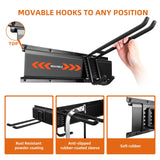 Awrob Paqa Garden Tool Organizer, Garage Storage, Garage Organization - Garage Tool Organizer Wall Mount 48 Inches, Max 440lbs Adjustable Garage Hooks for Hanging Awrob Paqa