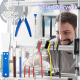 23Pcs 3D Printer Tool Kit 3D Printing Accessories 3D Print Nozzle Cleaning Kit Includes Debur Tool Removal Tool Suitable for Burnishing Cleaning Finishing.3D Print Tool Kit. Kitnish