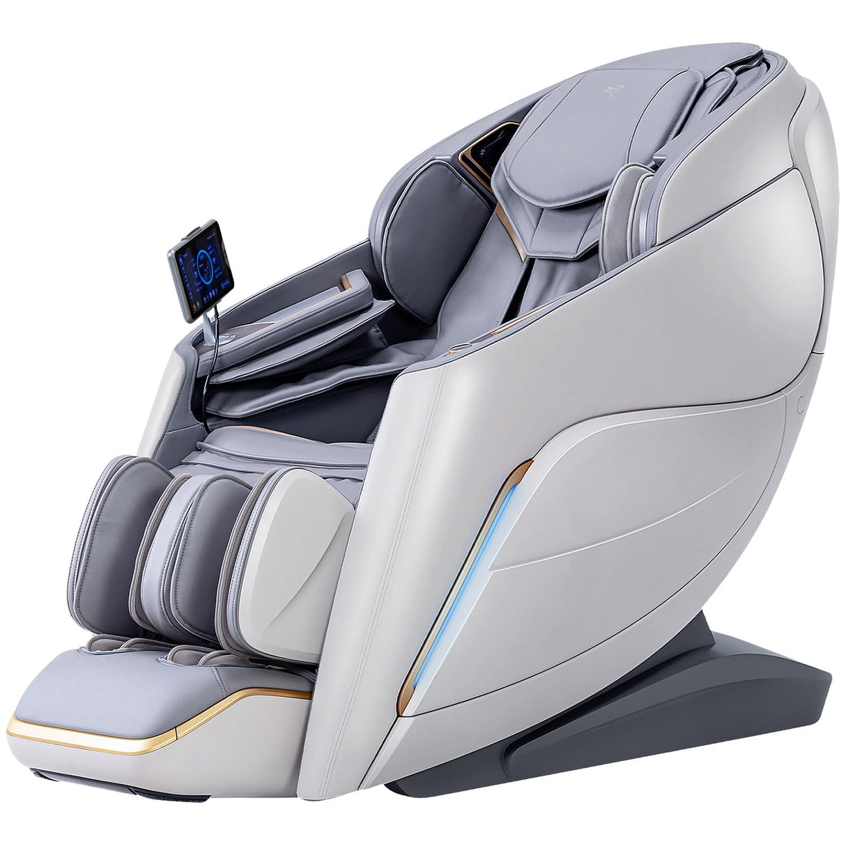Alfine A710 Pro 4D Massage Chair iRest System, Full Body Zero Gravity Recliner with SL Track, 20 Modes, Yoga Stretching, Health Detection, APP & AI Voice Control and Auto Extendable Footrest (Beige) Alfine