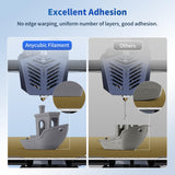 ANYCUBIC PLA Filament 1.75mm Bundle, 3D Printing PLA Filament 1.75mm Dimensional Accuracy +/- 0.02mm, 1KG Spool (2.2 lbs), 2KG Grey+Grey ANYCUBIC