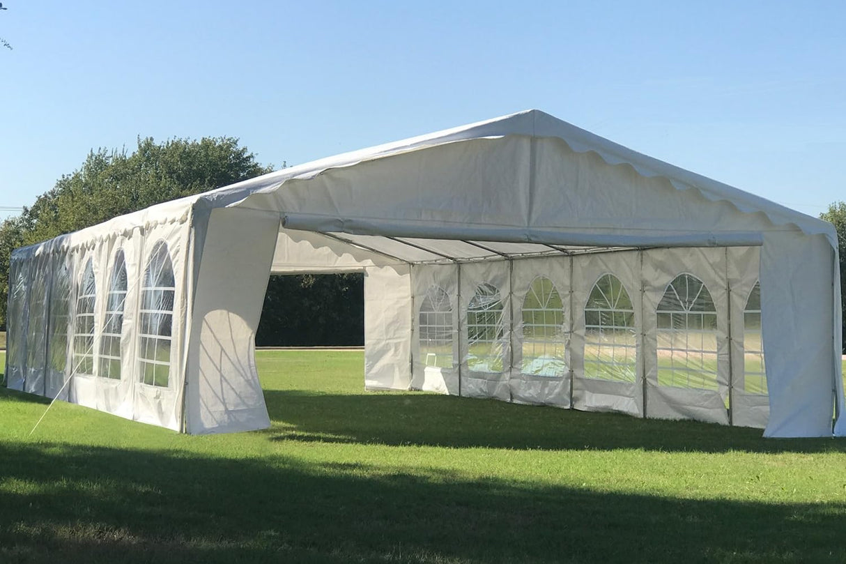 Delta 40'x20' Budget PE Tents for Parties, Outdoor Canopy Carpas para Fiestas, Wedding Party Event Shelter with Waterproof Top & Removable Sidewalls for Patio Outdoor Garden Events DELTA