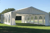 Delta 40'x20' Budget PE Tents for Parties, Outdoor Canopy Carpas para Fiestas, Wedding Party Event Shelter with Waterproof Top & Removable Sidewalls for Patio Outdoor Garden Events DELTA