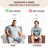 Prilinex Upholstered Living Room Chair - Large Comfy Fabric Accent Chair Single Sofa with Cushion, Rolled Armrest & Nailhead Trim, Mid Century Farmhouse Armchair for Bedroom, Office, Beige Prilinex