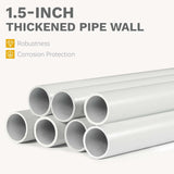 DWVO 20x40ft Party Tent Heavy Duty Outdoor Wedding Event Shelters Upgraded Galvanized Canopy with Large White Roof, Removable Sidewalls & 4 Storage Bags DWVO