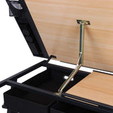 HomGarden Height Adjustable Drafting Desk Drawing Table Art Craft Work Station w/Stool, Storage Drawers for Drawing, Reading, Writing HomGarden