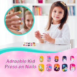 Kids Nail Polish Set for Girls - Nail Art Kit for kids Ages 7-12 - Girl Gifts - Non Toxic Nail Polish,Girls Stuff for Spa,Makeup,Manicure - Birthday Gifts for Girl Age 6 7 8 9 10-12 Years old Combaybe