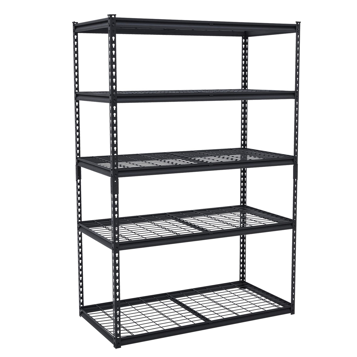 GarveeTech Heavy Duty Garage Shelving Unit, 48 in L x 24 in W x 72 in H Adjustable Storage Shelves, 2500 LBS Load Capacity, Durable Metal Shelves for Garage Organization, Basement, Workshop GarveeTech
