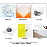 Art3d Textures 3D Wall Panels White Diamond Design Pack of 12 Tiles 32 Sq Ft (PVC) Art3d