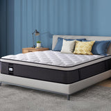 14 Inch Full Mattress, Memory Foam Hybrid Mattress, Motion Isolation Pocket Spring Mattress in a Box, Medium Firm for Pressure Relief, Breathable Pillow Top, CertiPUR-US Certified Marine Moon