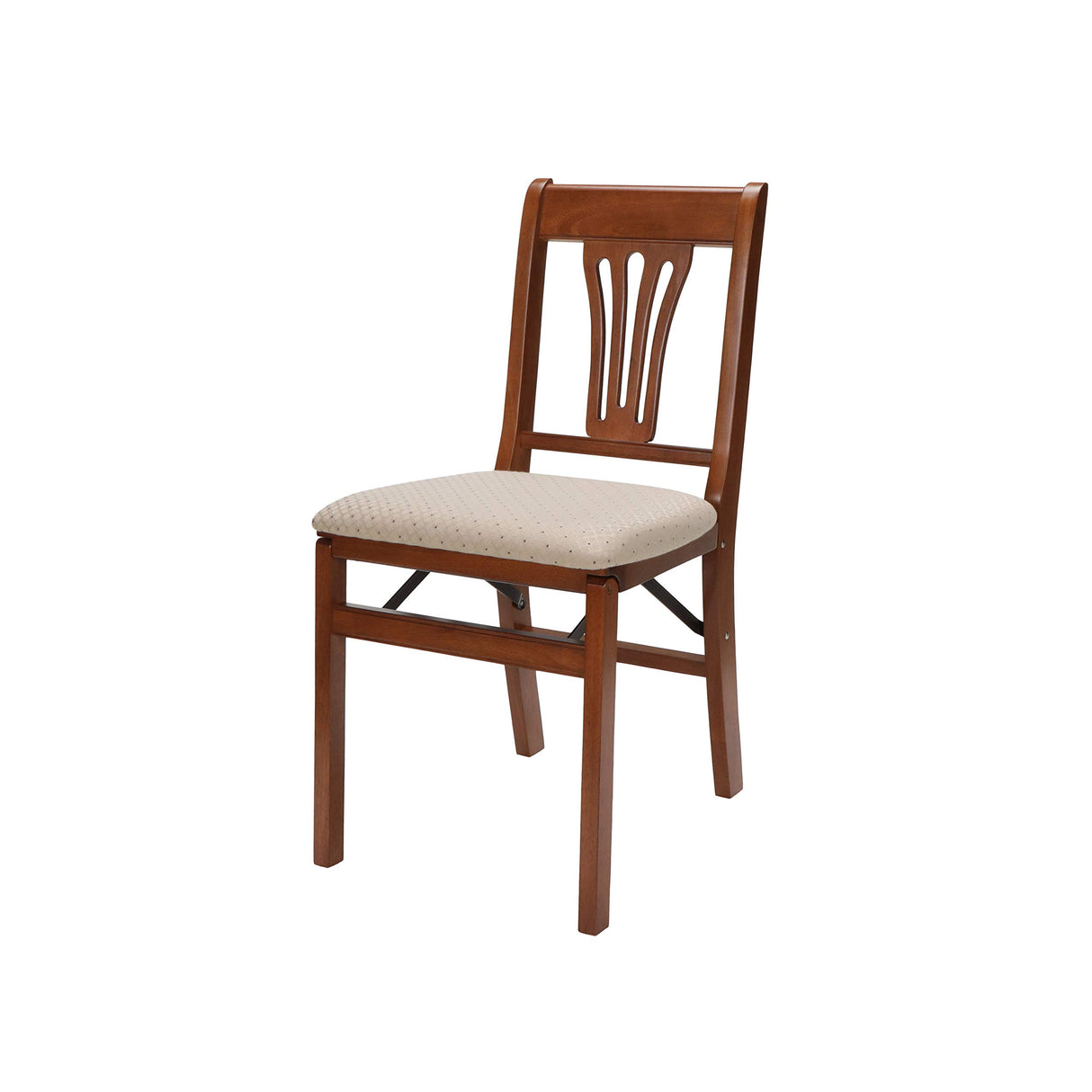 Stakmore Urn Back Folding Chair Finish, Set of 2, Cherry MECO