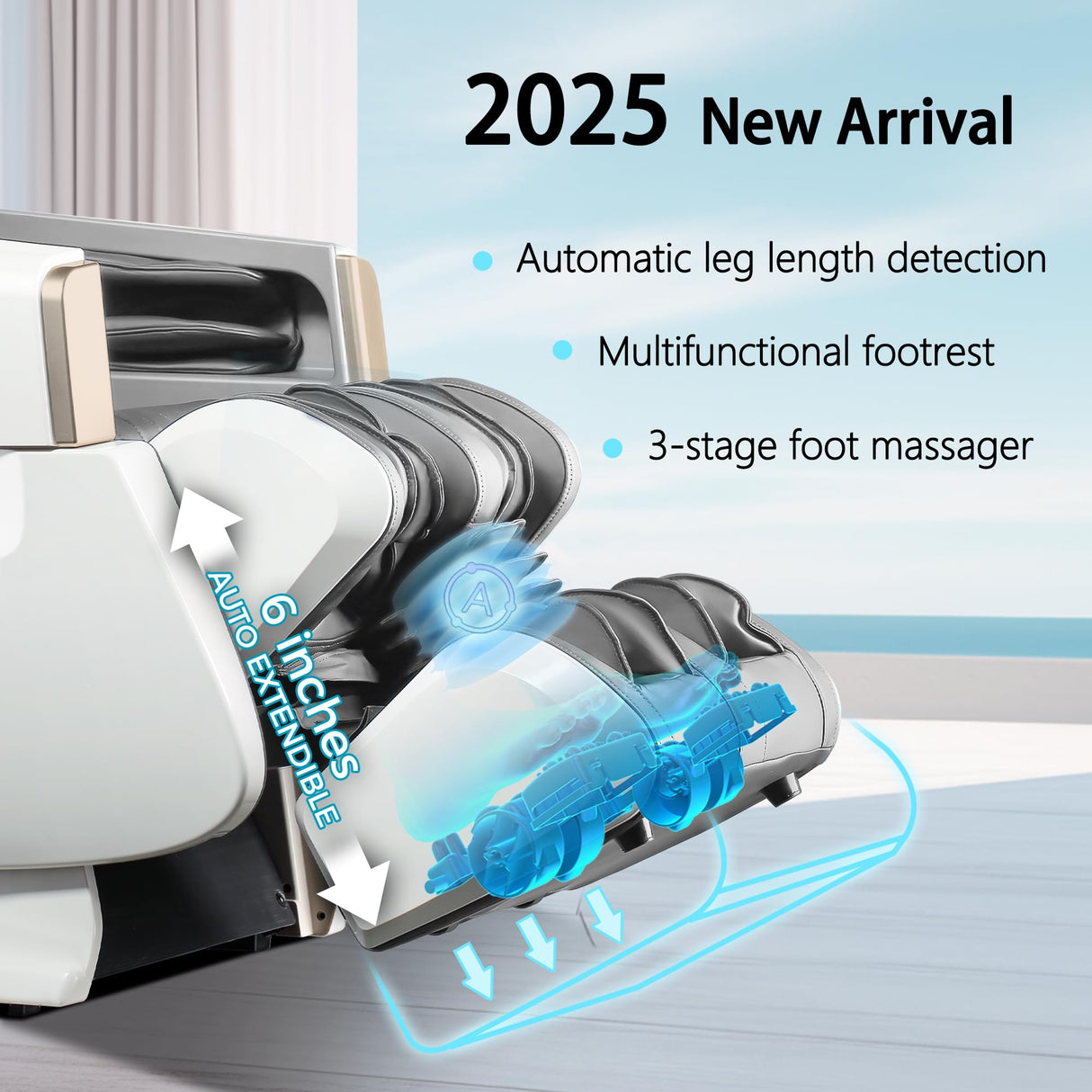 iBooMas R8606 Massage Chair Full Body with APP Control,SL Track Zero Gravity Massage Chairs with Leg Auto Extension,12 Modes,Heating,Shiatsu,Sleep Mode,Foot Roller,AI Voice,Pet-Scratch Resistant Shell iBooMas