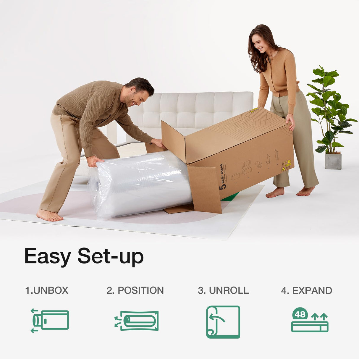 Novilla 6 Inch Twin Mattress, Foam and Spring Hybrid Mattresses for Restful Sleep, Twin Mattress for Kids, Medium Firm, CertiPUR-US Certified Foam, Durable Support, Eco-Friendly Packaging Novilla