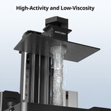 ANYCUBIC High Speed 3D Printer Resin 2.0, Print Up to 3X Faster, Special for Anycubic Photon Mono M5s/M7 Series, Particularly Apply for Large-Size 3D Printing Models, Low Odor (Clear, 1kg) ANYCUBIC