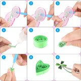 TUPARKA 19 Pcs Paper Quilling Kits 45 Colors 900 Strips Quilling Art Paper DIY Craft TUPARKA