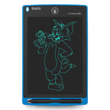 Mafiti LCD Writing Tablet 8.5 Inch Electronic Writing Drawing Pads Portable Doodle Board Gifts for Kids Office Memo Home Whiteboard Blue mafiti